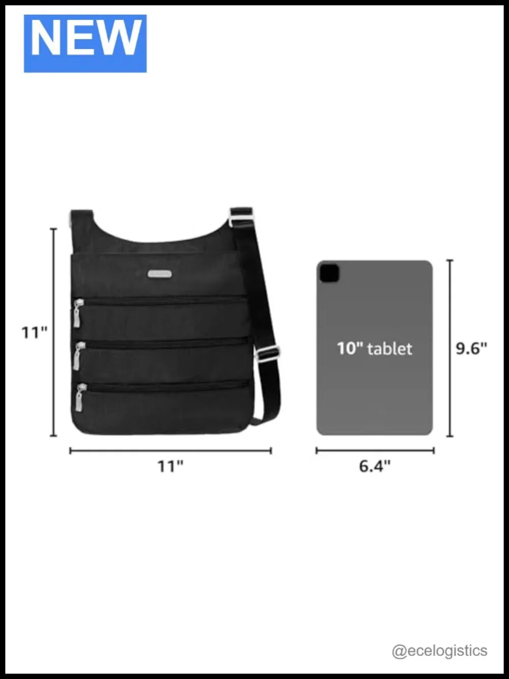 Baggallini Women's Big Zipper Bagg